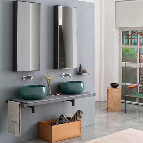 Двойная столешница для раковины - MULTIPLO - Ceramica Cielo - из керамики