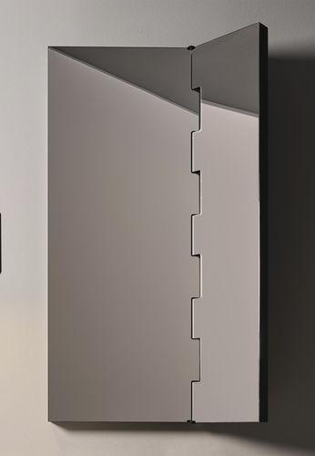 Зеркало для ванной комнаты со встроенным ящиком - Zip - Ceramica Cielo - настенное / современное / прямоугольное