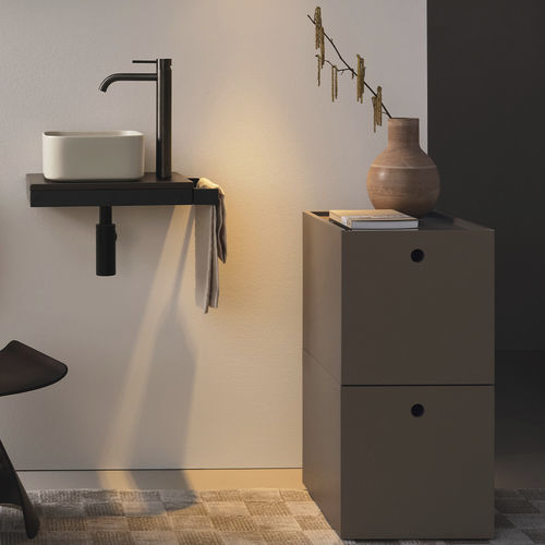 Современный мебель для ванной комнаты - LUISA - ARENARIA - Ceramica Cielo - для бытового использования / из лакированной древесины / с выдвижным ящиком