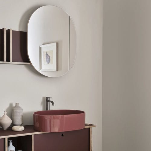 Настенное зеркало для ванной комнаты - THEO - THSPSX - CARMINIO - Ceramica Cielo - для гостиницы / для гостиничного номера / для салона красоты