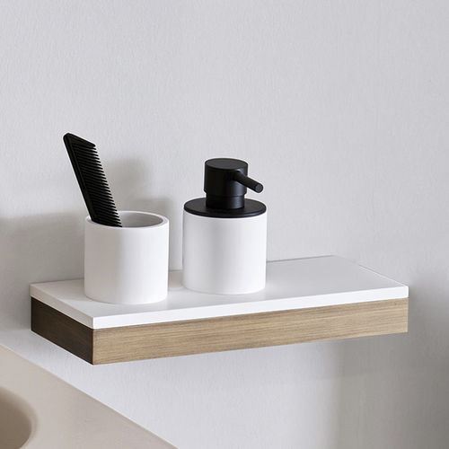 Настенный стеллаж - ACMP5/ACBI/ACDI - BRONZO SPAZZOLATO - Ceramica Cielo - современный / из Solid Surface / для ванной комнаты