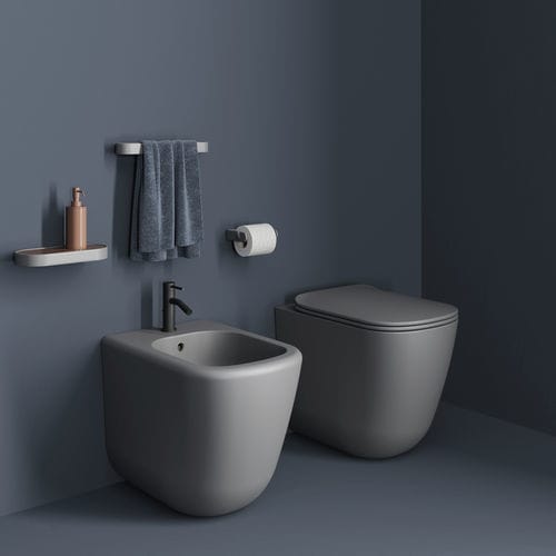 Приставной унитаз - ERA - Ceramica Cielo - из керамики / для бытового использования / прямоугольный