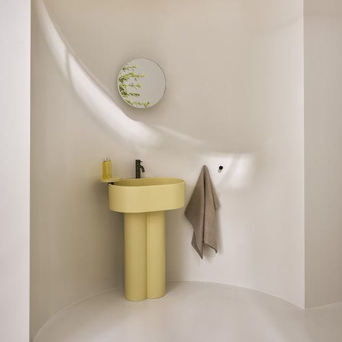 Раковина на ножке - Otis 361 - Ceramica Cielo - из керамики / овальная / 1 отверстие
