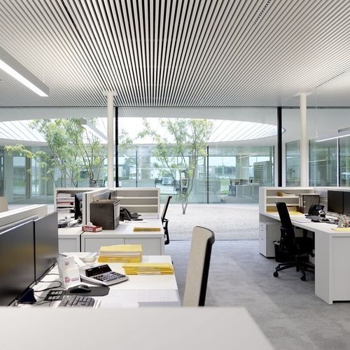 Подвесной потолок из алюминия - Luxalon® 30BD / 30BXD PareauLux - Hunter Douglas Architectural - из панелей / для офиса / для интерьера