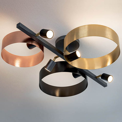 Потолочный светильник LED - LED LOOP P3 - Riflessi - современный / в форме колец / из окрашенного металла