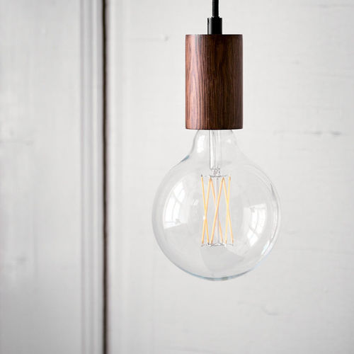 Подвесная лампа - BRISTOL  - Frandsen Lighting - из стекла / из дерева / современная