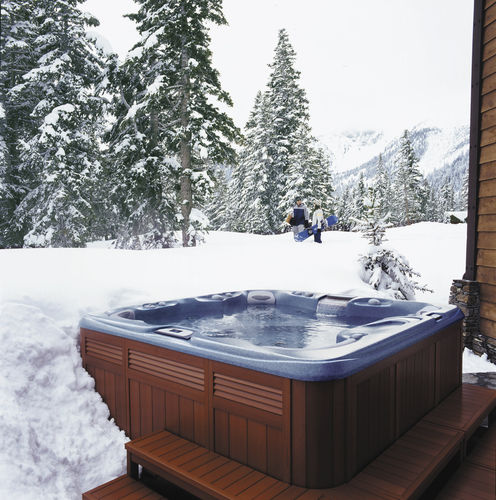 Встраиваемая спа-ванна - OPTIMA  - SUNDANCE SPAS FRANCE - каркасная / квадратная / 6 мест