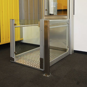 Подъемная платформа для инвалидной коляски - OPEN - Platform Lift Company - для зданий / для профессионального использования / бытового применения