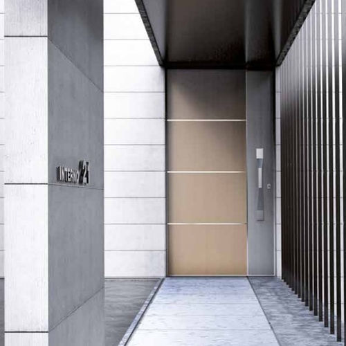 Панель для настила - METRA Building - для двери / из стали / гладкая