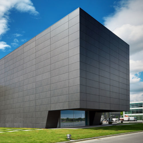 Вентилируемый фасад из алюминия - URANO  - METRA Building - из керамики