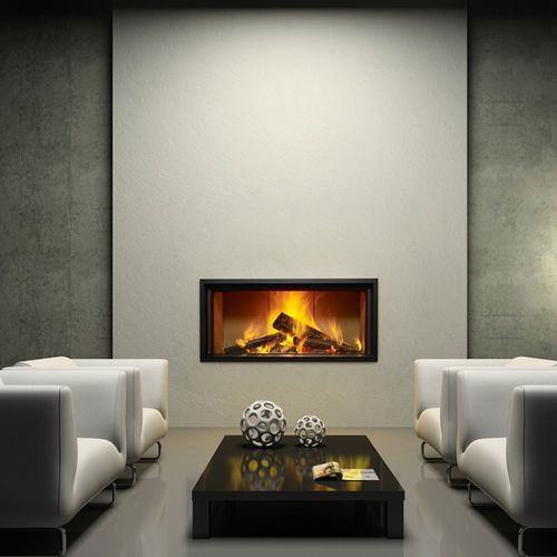 Дровяной камин - ARGENTO 1050H BASIC & PREMIUM - M-Design - встраиваемый / Односторонний / с закрытой топкой