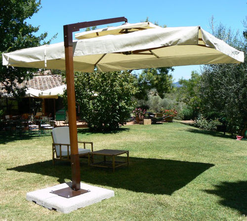 Квадратный зонт от солнца - TALENTO  - Edengarden Patio Umbrellas - направляемый / со смещением / из акриловой ткани