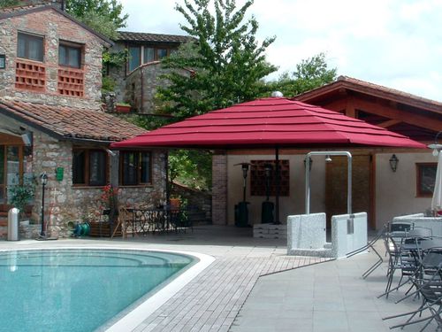 Квадратный зонт от солнца - BIG FRIEND - Edengarden Patio Umbrellas - из акриловой ткани / из алюминия / из железа