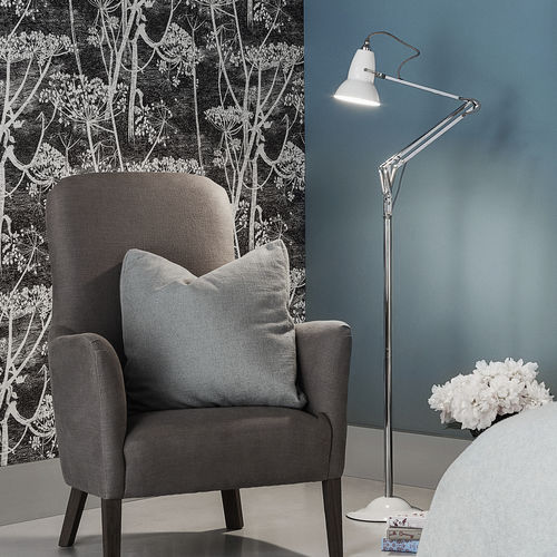Напольная лампа - ORIGINAL 1227 - Anglepoise® - из алюминия / из чугуна / из хромированного металла