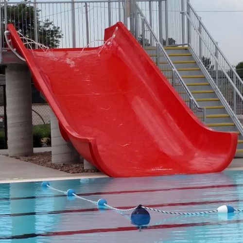 Прямая горка - RAMP  - WhiteWater - для аквапарков