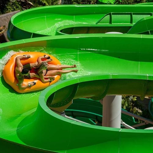 Поворотная горка - OPEN FLUME - WhiteWater - для аквапарков