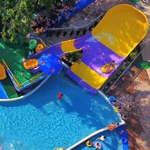 Прямая горка - MINI BOOMERANGO™ - WhiteWater - для аквапарков