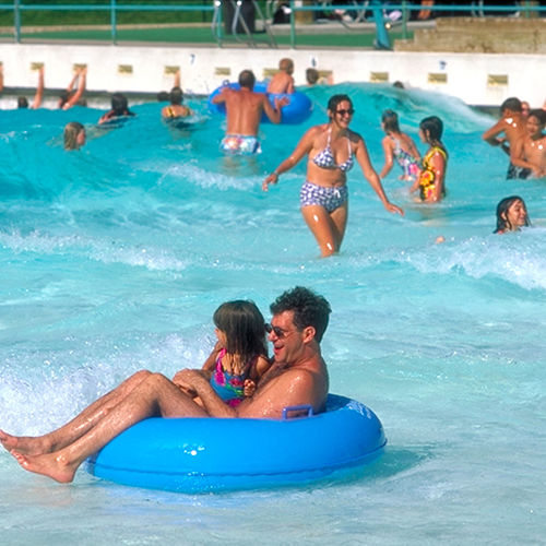 Бассейн с волнами - CHILDREN’S WAVE POOL - WhiteWater - для наружного применения / заглубленный / из бетона