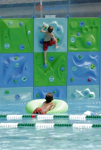 Фиксированная стенка для лазанья - AQUACLIMB - pyramide