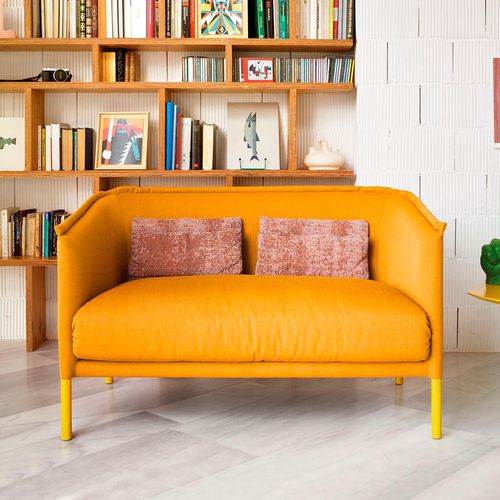 Современный диван - TALO - SANCAL - из ткани / бежевый / зеленый