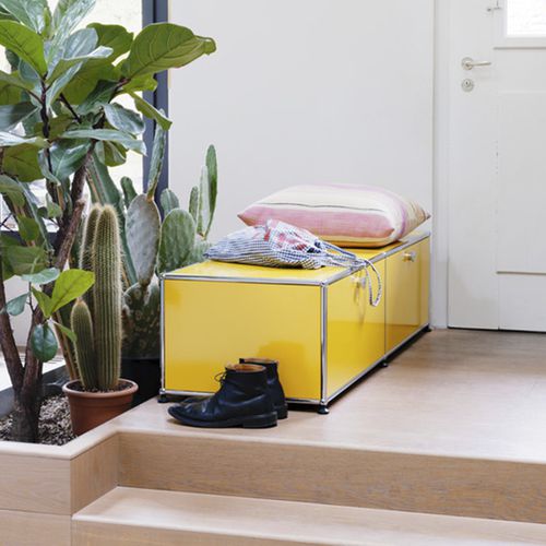 Современная мебель для обуви - USM Haller - USM Modular Furniture - самонесущая / из металла / для бытового использования