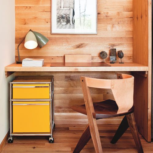 Тумба под письменный стол из металла - USM Haller - USM Modular Furniture - с 3 выдвижными ящиками / с 2 выдвижными ящиками / на роликах