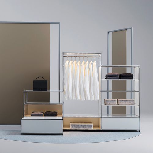 Современный гардероб для прихожей - USM Haller E - USM Modular Furniture