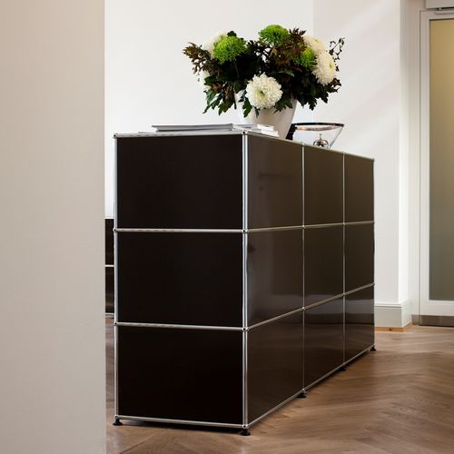 Высокий буфет - USM Haller - USM Modular Furniture - современный / из металла / на заказ
