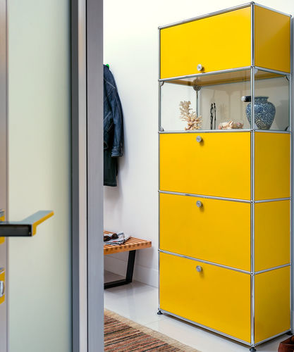 Высокий буфет - USM Haller - USM Modular Furniture - современный / из металла / на заказ