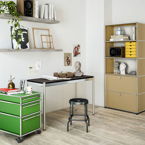 Настенный стеллаж - USM Haller - USM Modular Furniture - модульный / высокий / современный