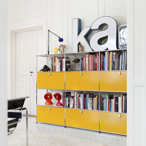Модульный стеллаж - USM Haller - USM Modular Furniture - современный / из металла / для ванной комнаты
