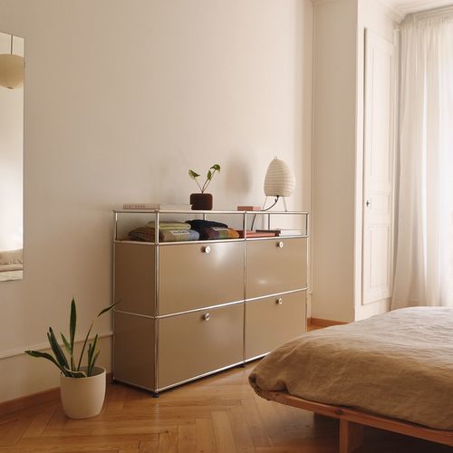 Современный комод - USM Haller - USM Modular Furniture - из металла / на заказ / персонализированный