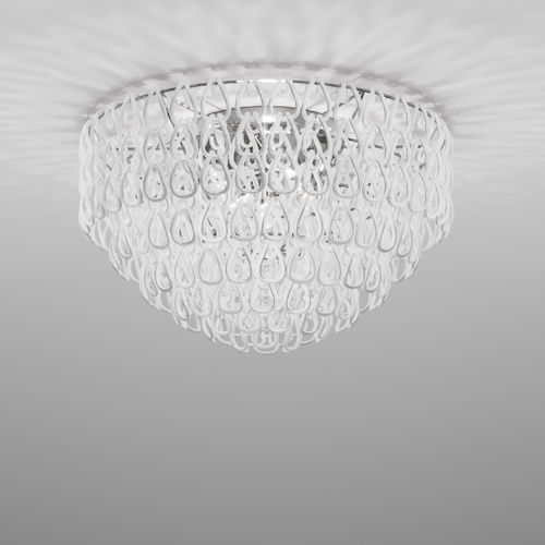 Современный потолочный светильник - MINIGIOGALI - Vistosi - круглый / из кристалла / LED