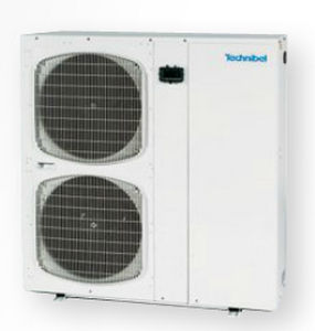 Охладитель с воздушно/водяным конденсатором - AQUASET-T: CHG 11 - TECHNIBEL - напольный