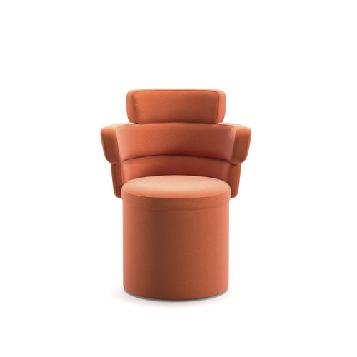 Современный cтул - DAM XL TUB - arrmet - для интерьера / из ткани / из кожи