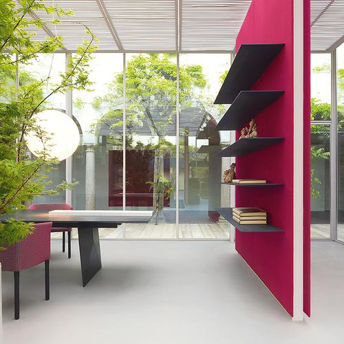 Панель для внутренней компоновки - BUILD - PAOLA LENTI - из древесного волокна / из полиэстера