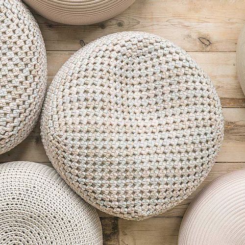 Современный пуф - BERRY - PAOLA LENTI - из ткани / из полистирола / квадратный