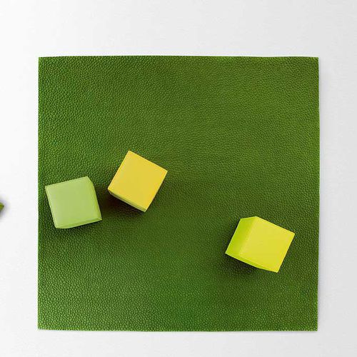 Современный ковер - SHORE - PAOLA LENTI - однотонный / из шерсти / круглый