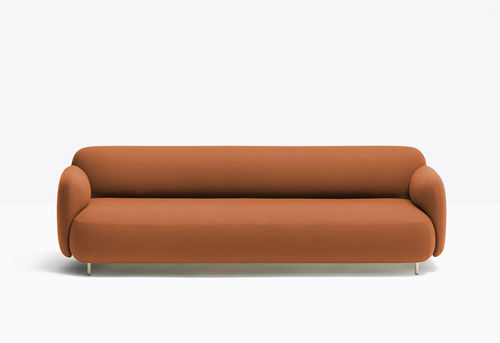 Современный диван - BUDDY 219 - PEDRALI - из ткани / коричневый / Busetti Garuti Redaelli