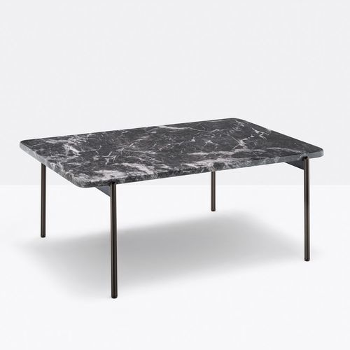 Современный журнальный столик - blume BLT_90X60 - PEDRALI - из ламината / из мрамора / из Fenix NTM®