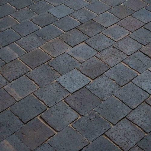 Терракотовая напольная плитка - BAGGERIDGE COBBLES - Wienerberger - для наружного применения / для улиц / текстурированная