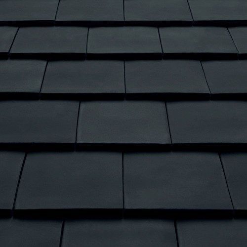 Плоская черепица - 20/20 - Wienerberger - из терракоты / небольшая форма / черная