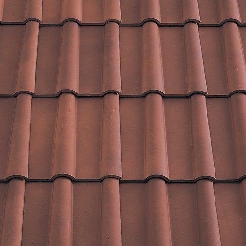 Черепица римская - BRIDGWATER DOUBLE - Wienerberger - из терракоты / небольшая форма / коричневая