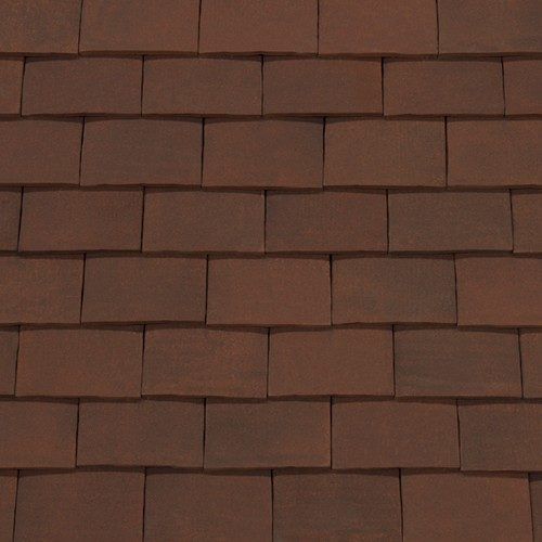 Плоская черепица - BARROW DARK RUSPER - Wienerberger - из терракоты / небольшая форма / коричневая