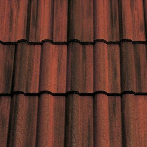 Черепица римская - DOUBLE - Wienerberger - из терракоты / небольшая форма / медная