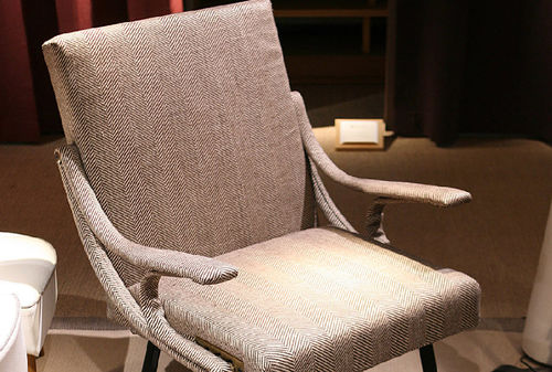 Обивочная ткань - CLASSICS  - Loro Piana - в полоску / из шерсти