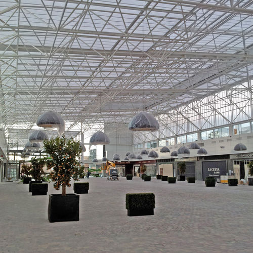 Металлический каркас для кровли - CENTRO COMERCIAL SERRALLO - Lanik