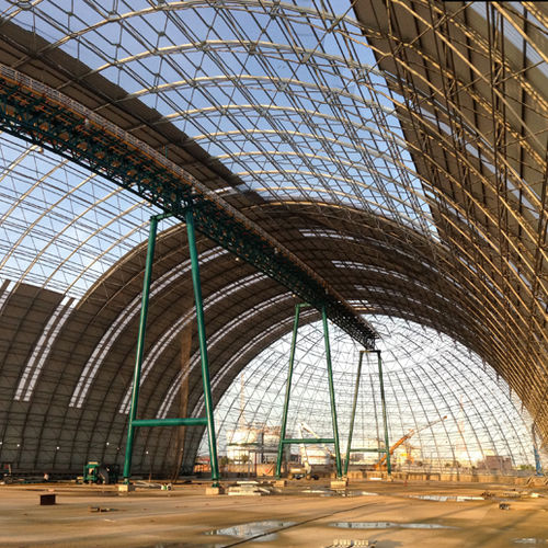 Металлический каркас для натяжной конструкции - NAVE DE COQUE COATZACOALCOS - Lanik