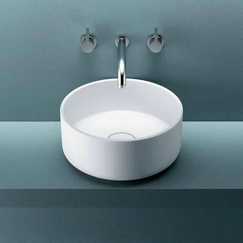 Настольная раковина - TRIADE EVOLUTION 1 - PLANIT - из Corian® / круглая / без отверстия