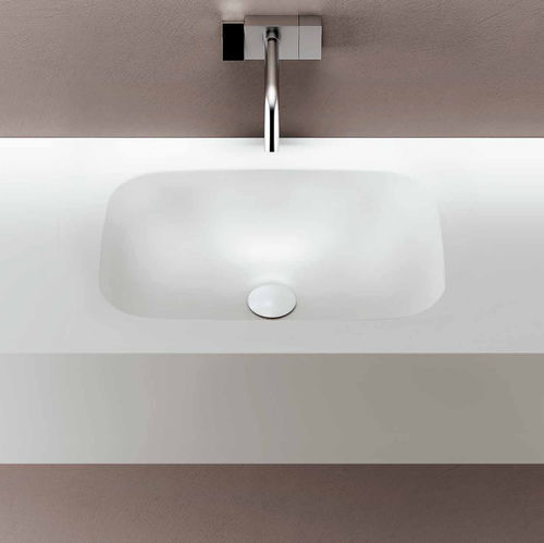Встроенная раковина - STELLA - PLANIT - из Corian® / со встроенной столешницей / на заказ
